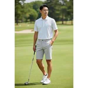 Callaway Men's 38 Performance Golf Shorts 0792 Opti-Dri Media Pocket Gray New